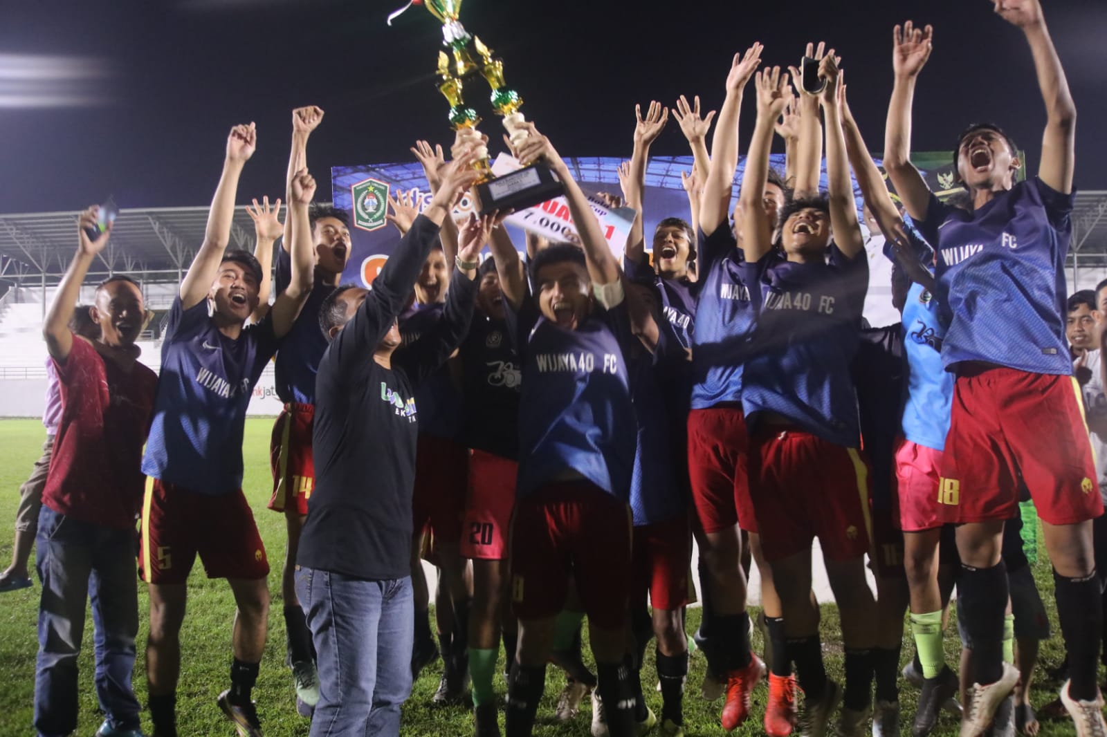 Tim Kesebelasan Kecamatan Lumajang, Sukses Menangkan Turnamen Sepak Bola U-20 Bupati Cup 