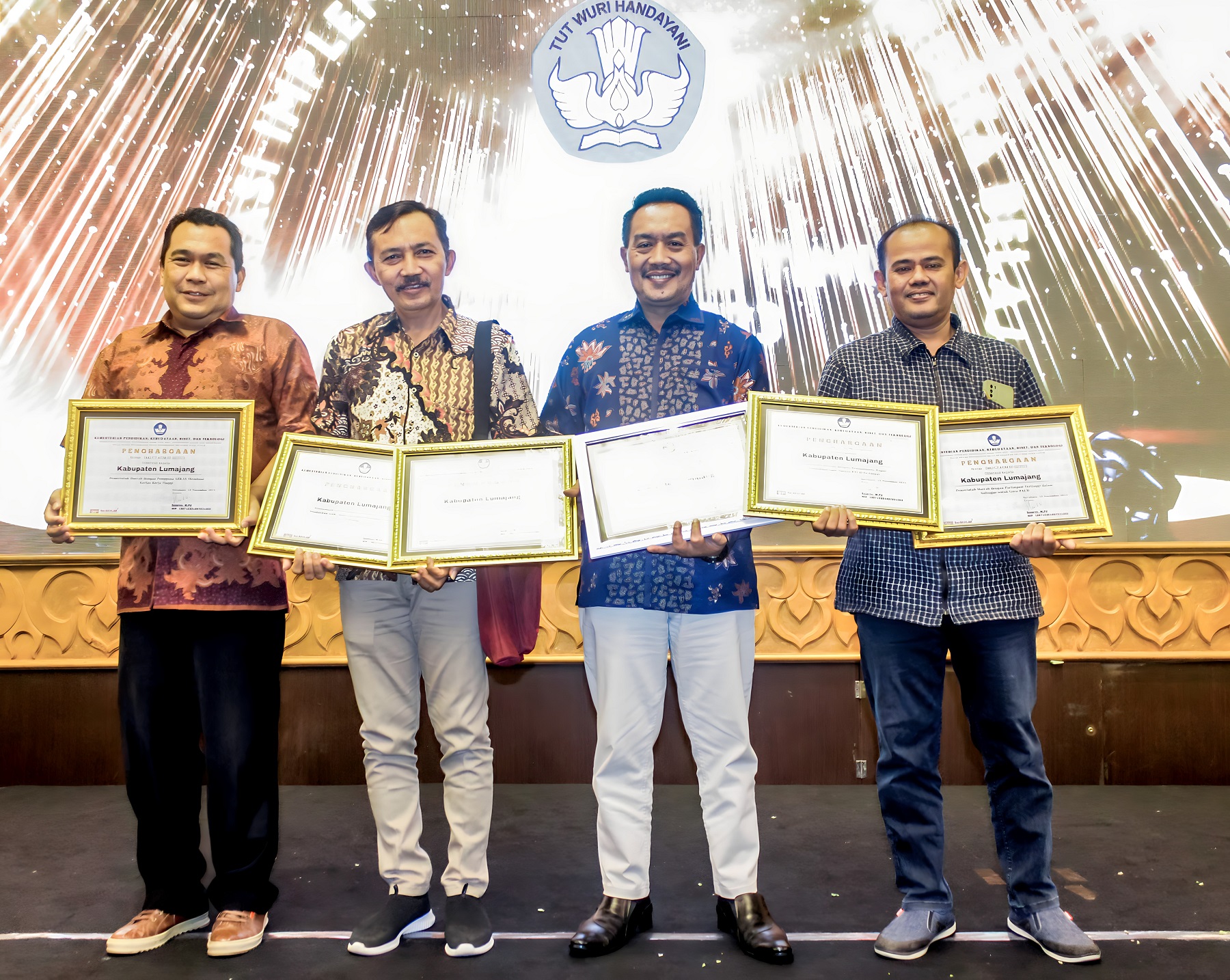 Merdeka Belajar Sukses, Kabupaten Lumajang Peroleh Enam Penghargaan Bergengsi  